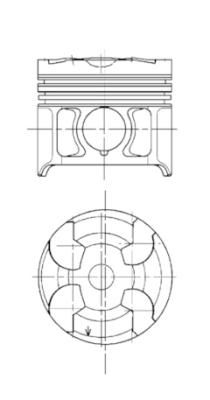 WILMINK GROUP Поршень WG1023355